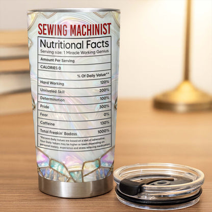 Sewing Machinist Nutritional Facts & Miracle Working Genius