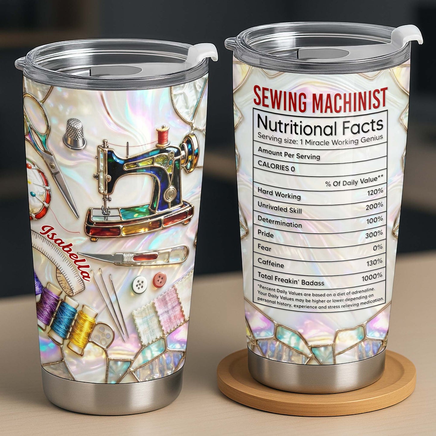 Sewing Machinist Nutritional Facts & Miracle Working Genius