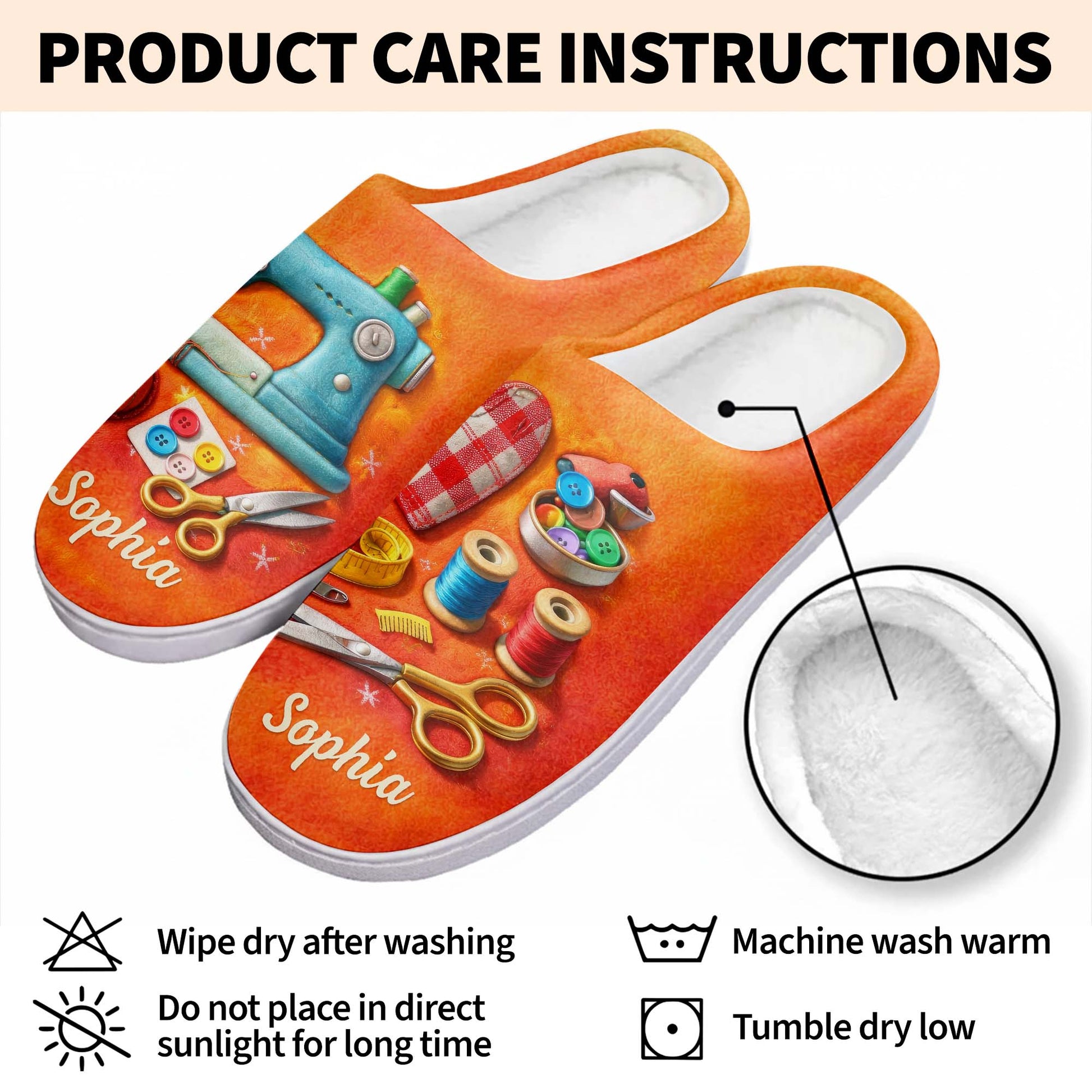 Stitching With Love Every Day Sewing Machine And Scissors Pattern