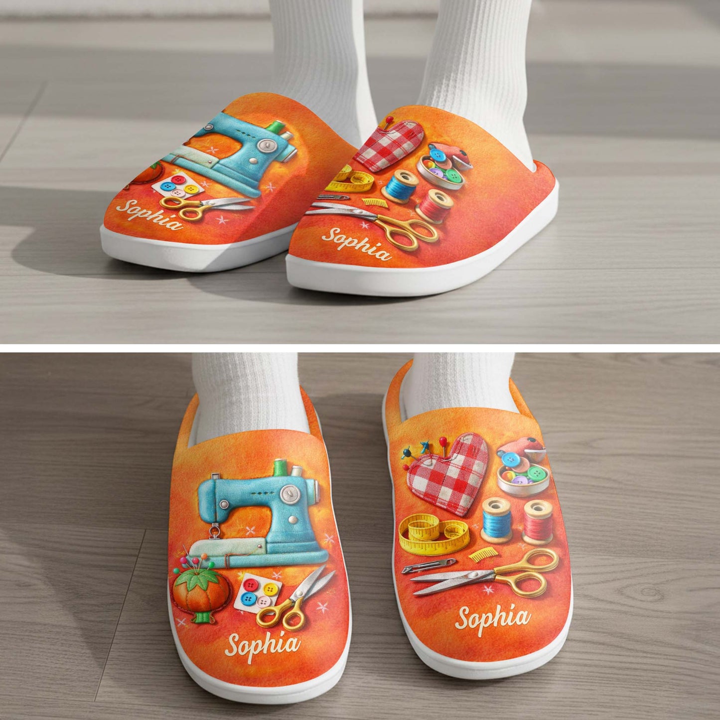 Stitching With Love Every Day Sewing Machine And Scissors Pattern