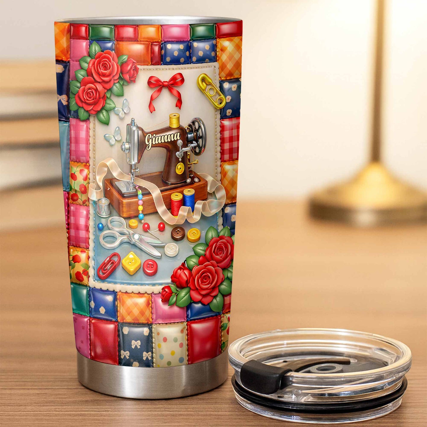 I Don't Hoard Fabric Shop Faster Than I Quilt Sewing Machine Roses