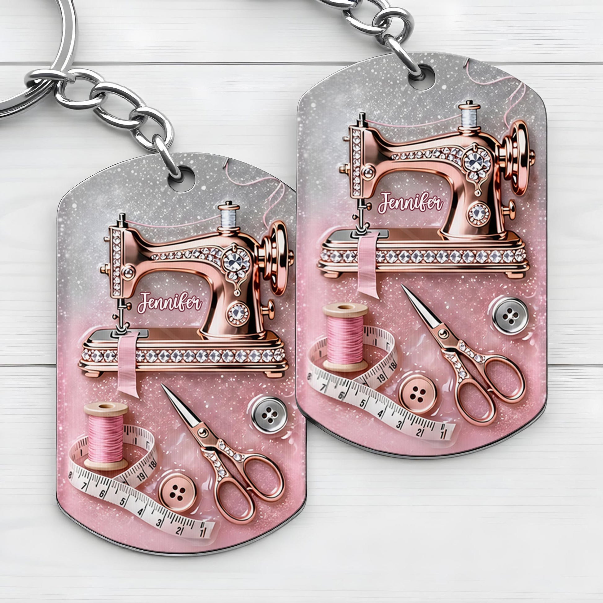 Sewing Is My Therapy With Sewing Machine And Scissors