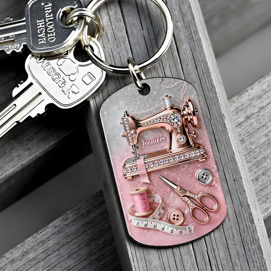 Sewing Is My Therapy With Sewing Machine And Scissors