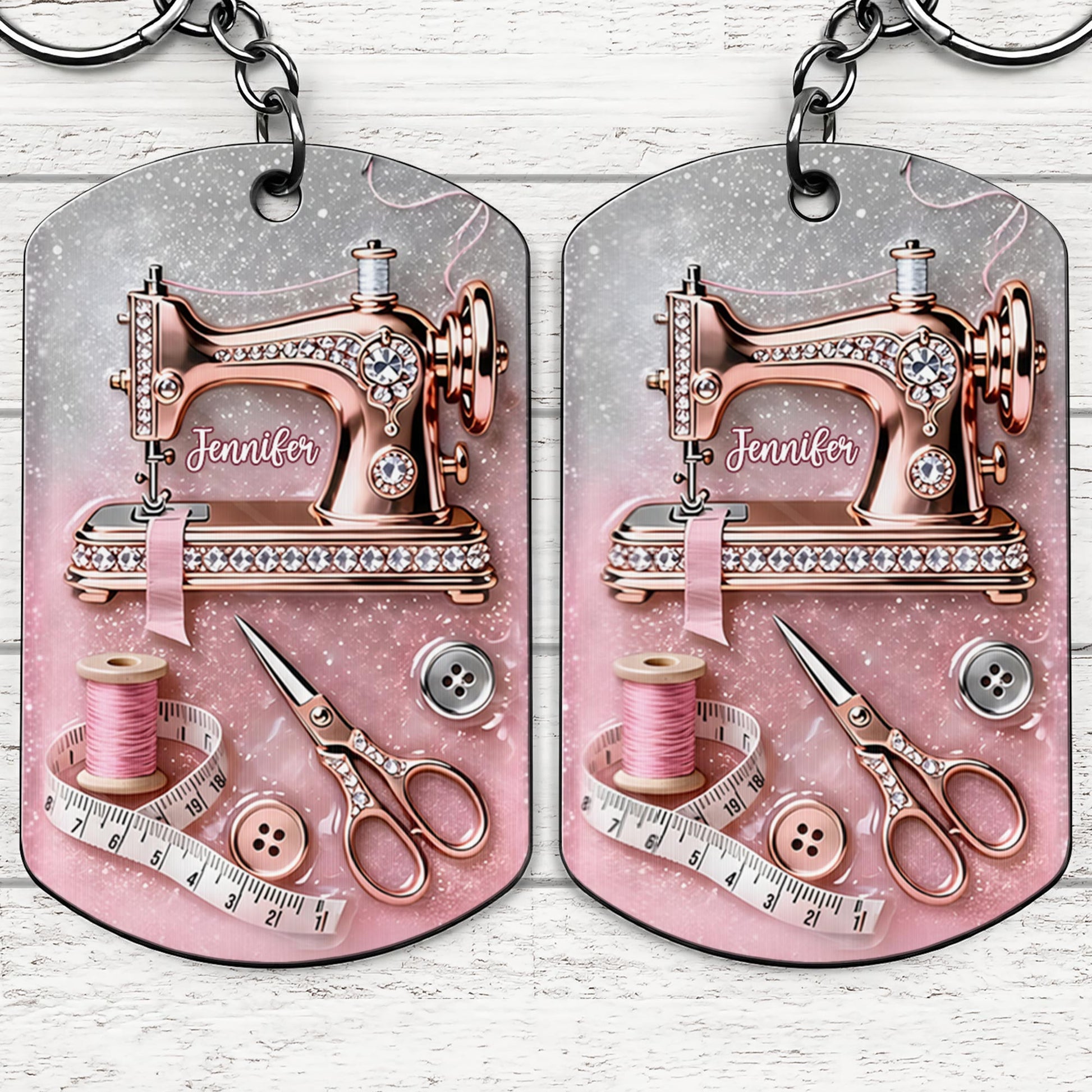 Sewing Is My Therapy With Sewing Machine And Scissors