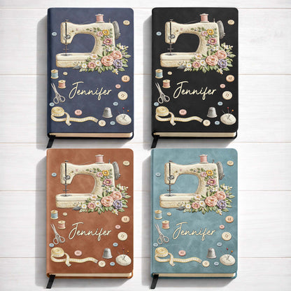 She Sews Love Into Every Stitch Floral Sewing Machine