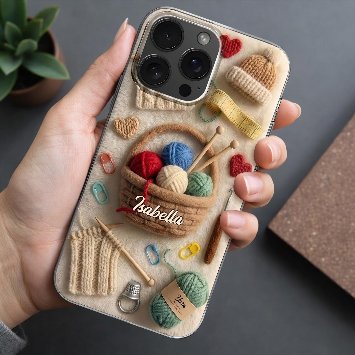 Yarn And Knitting Needles For Craft Lovers