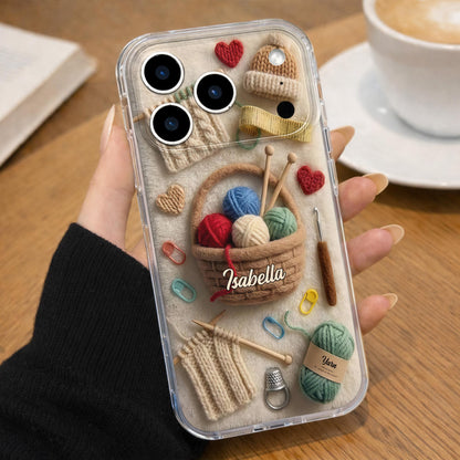 Yarn And Knitting Needles For Craft Lovers