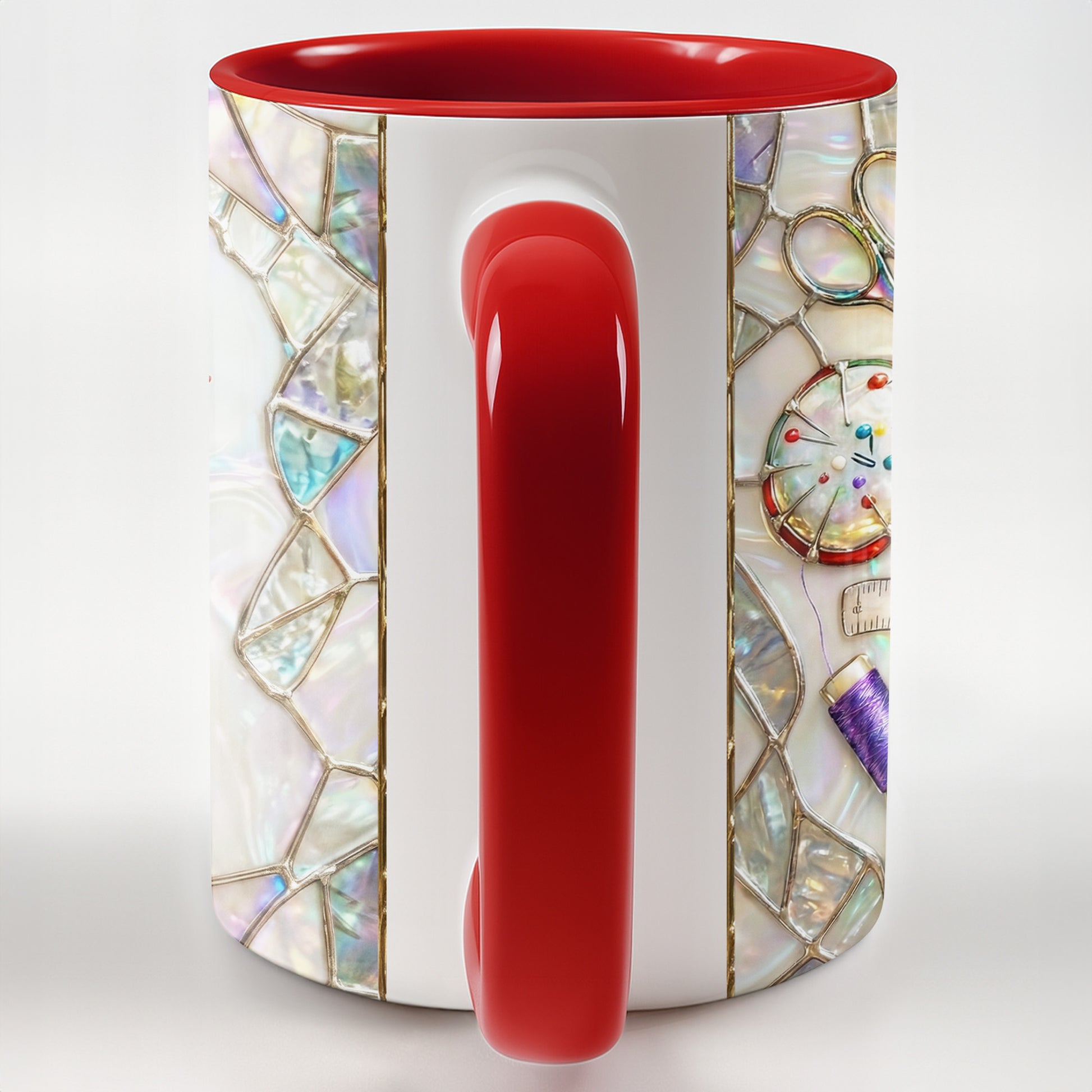 Creative Soul With A Heart For Sewing Machine And Scissors