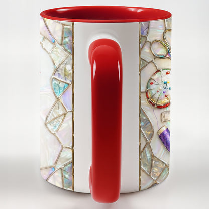 Creative Soul With A Heart For Sewing Machine And Scissors