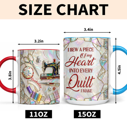 Creative Soul With A Heart For Sewing Machine And Scissors