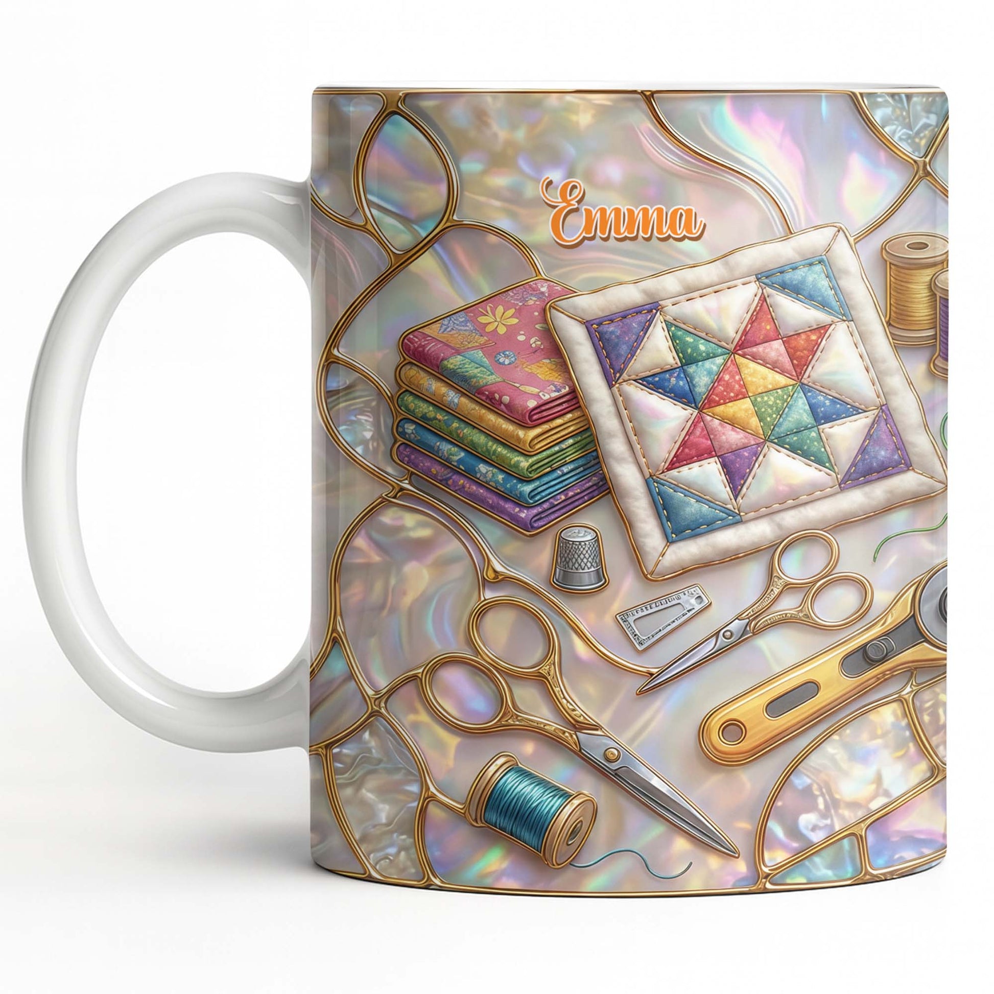 Personalized Vibrant Crafting Tools Design