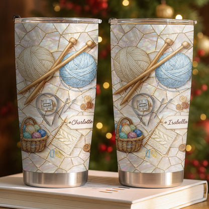 Celebrate The Art Of Crafting With Yarn And Knitting Needles