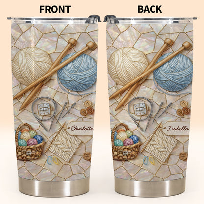 Celebrate The Art Of Crafting With Yarn And Knitting Needles