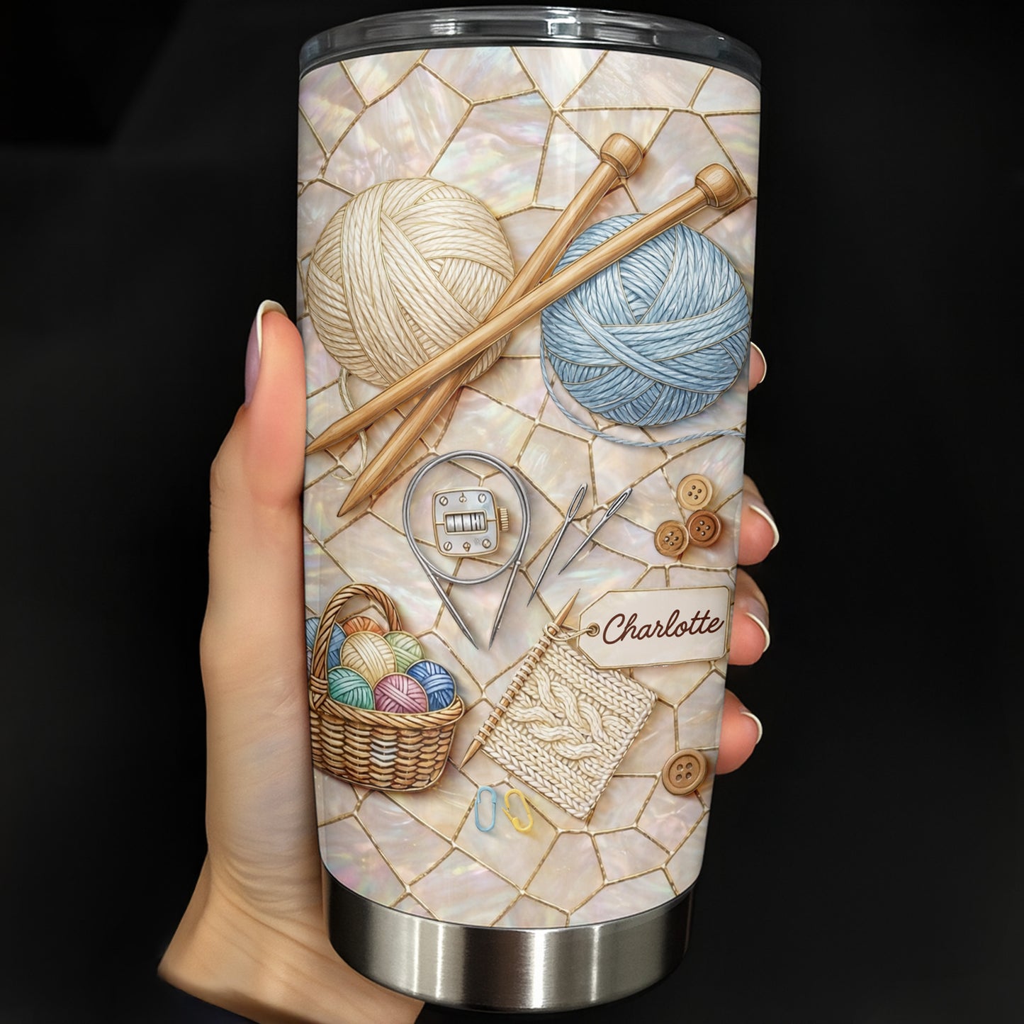 Celebrate The Art Of Crafting With Yarn And Knitting Needles