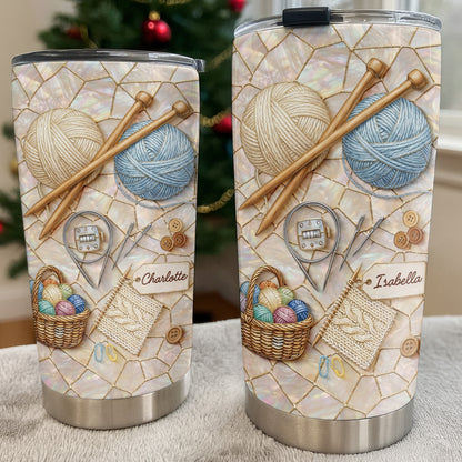 Celebrate The Art Of Crafting With Yarn And Knitting Needles