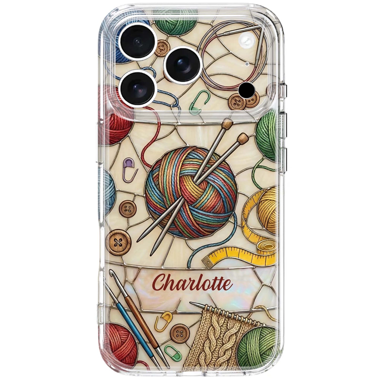 A Life Woven With Love, Knitting Yarn And Crochet Accessories Design