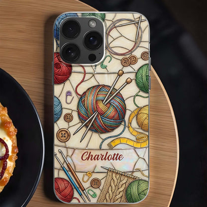 A Life Woven With Love, Knitting Yarn And Crochet Accessories Design