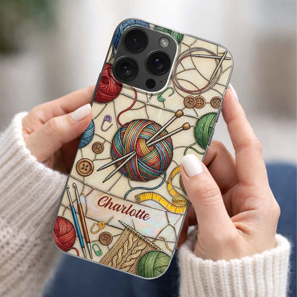 A Life Woven With Love, Knitting Yarn And Crochet Accessories Design