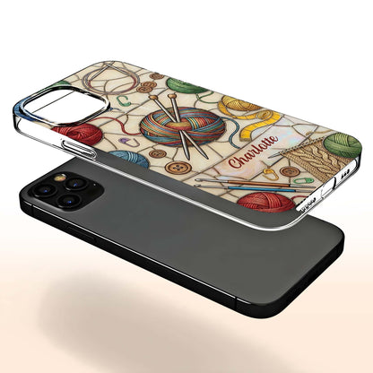 A Life Woven With Love, Knitting Yarn And Crochet Accessories Design