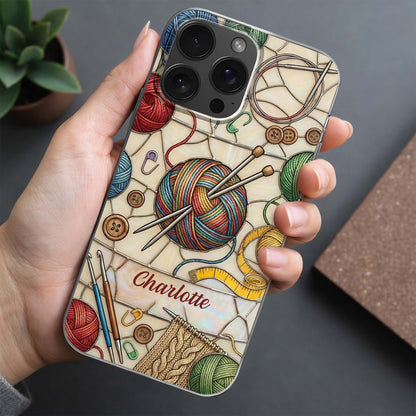 A Life Woven With Love, Knitting Yarn And Crochet Accessories Design