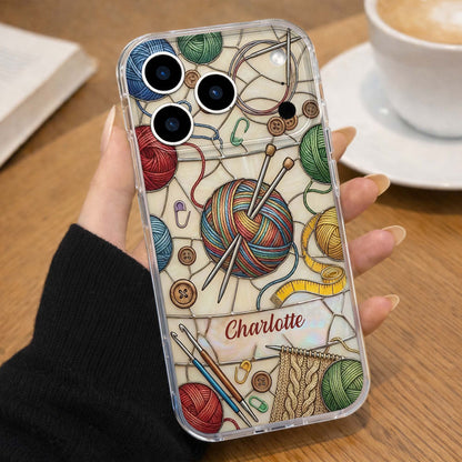 A Life Woven With Love, Knitting Yarn And Crochet Accessories Design