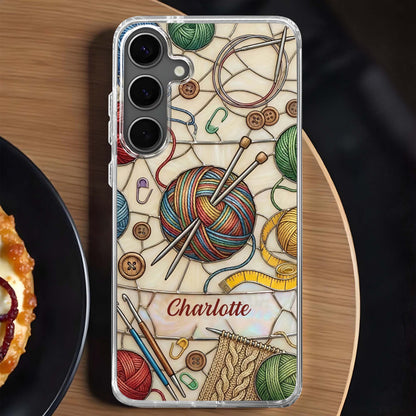 A Life Woven With Love, Knitting Yarn And Crochet Accessories Design