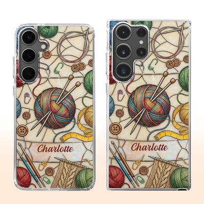 A Life Woven With Love, Knitting Yarn And Crochet Accessories Design