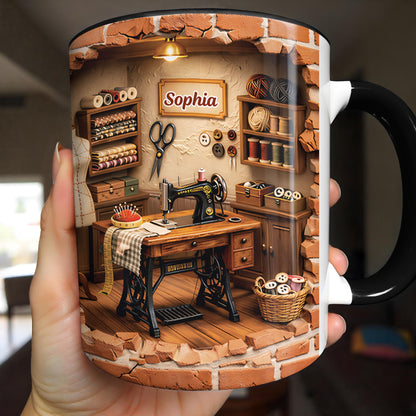 Where Every Stitch Tells A Story Vintage Sewing Machine And Mannequin