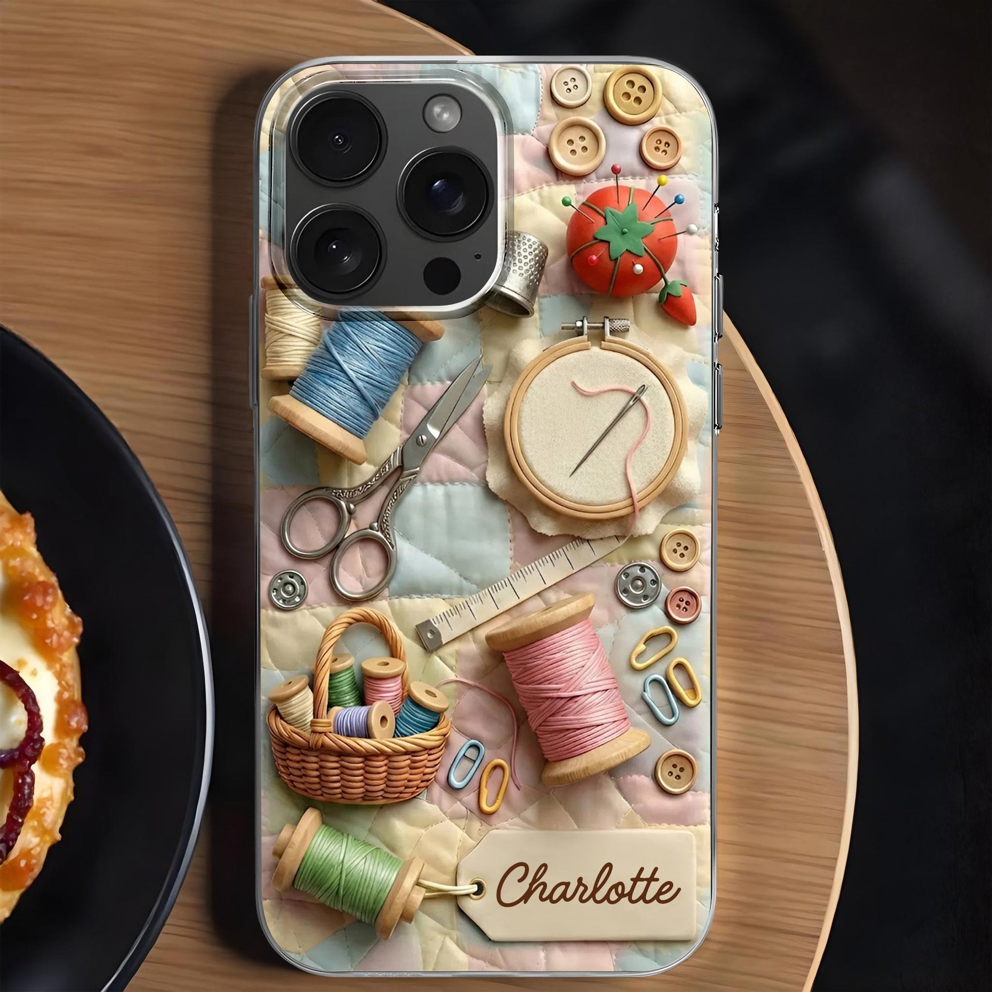 Stitching Memories With Love Personalized Quilt And Sewing Kit Tools