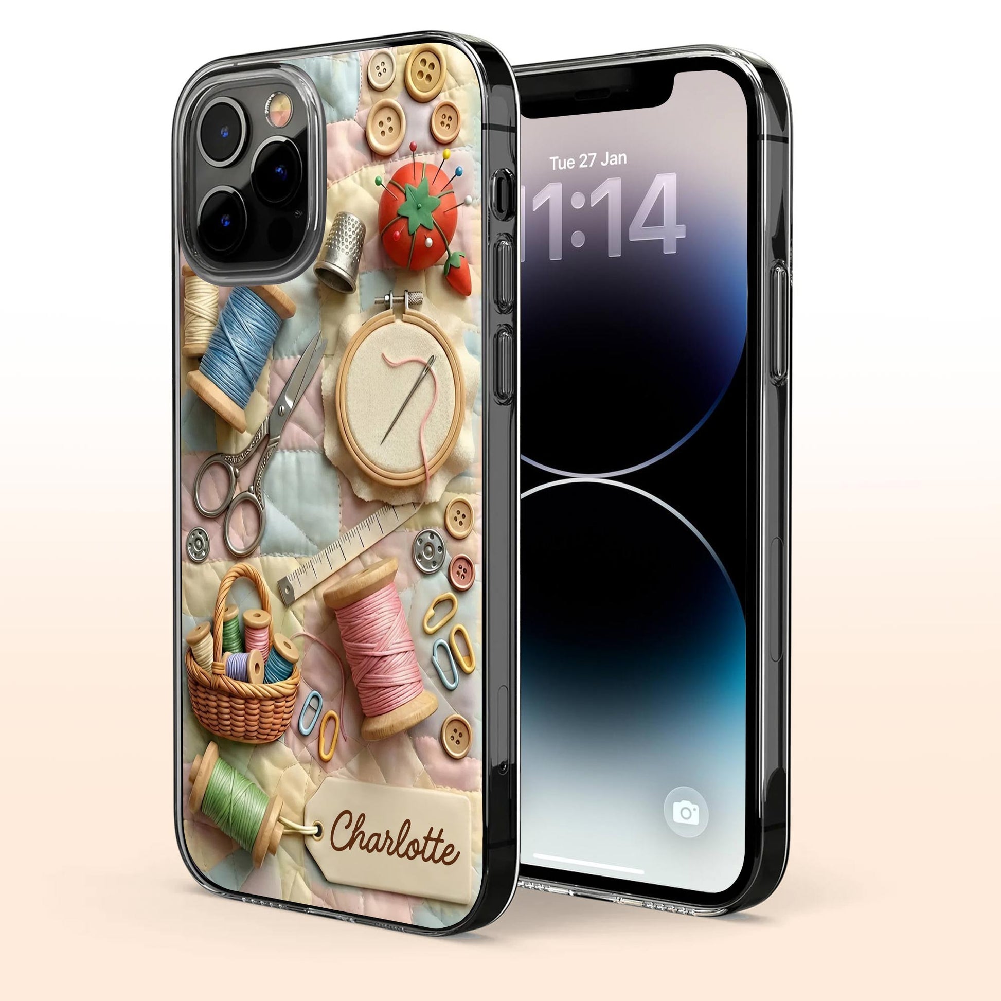 Stitching Memories With Love Personalized Quilt And Sewing Kit Tools