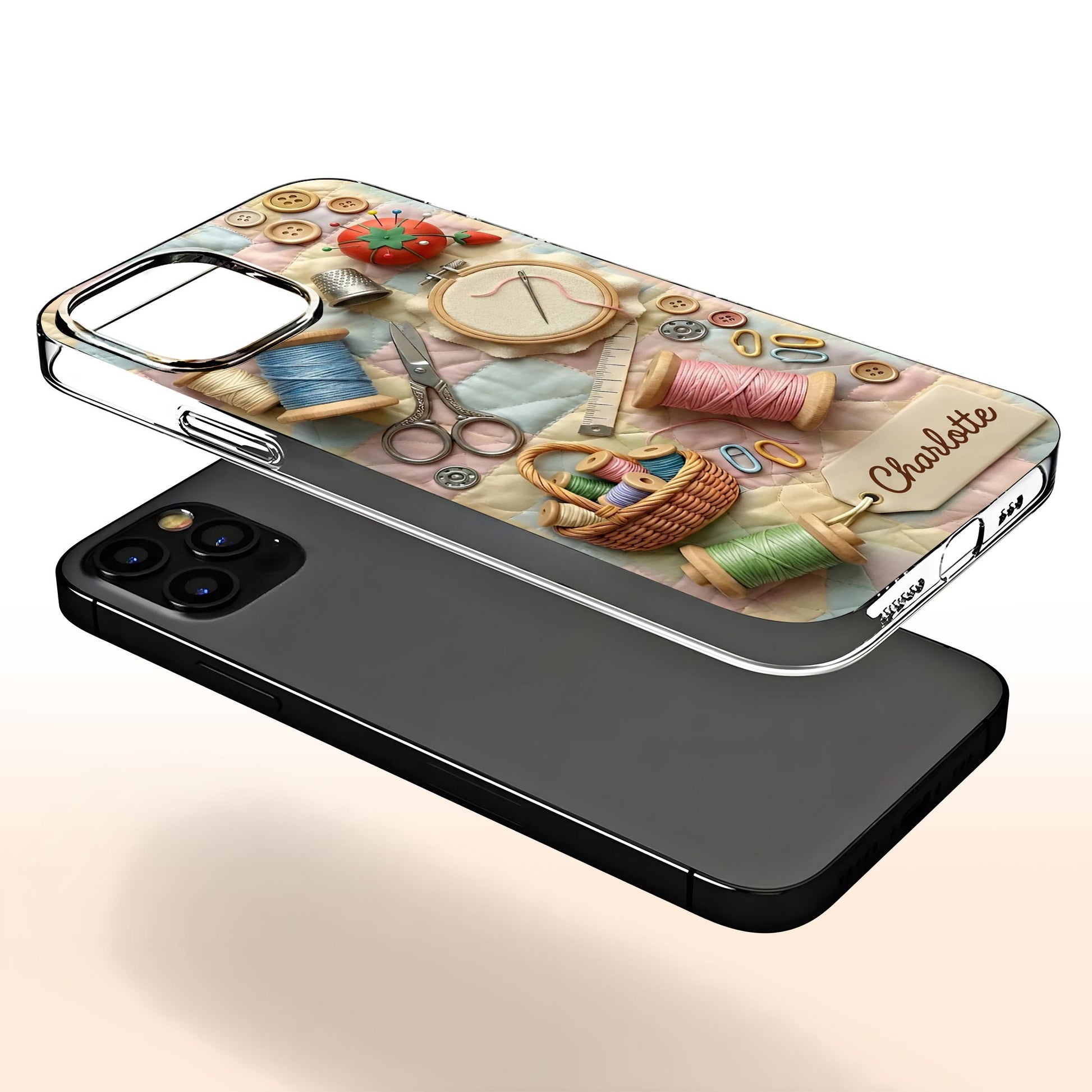 Stitching Memories With Love Personalized Quilt And Sewing Kit Tools