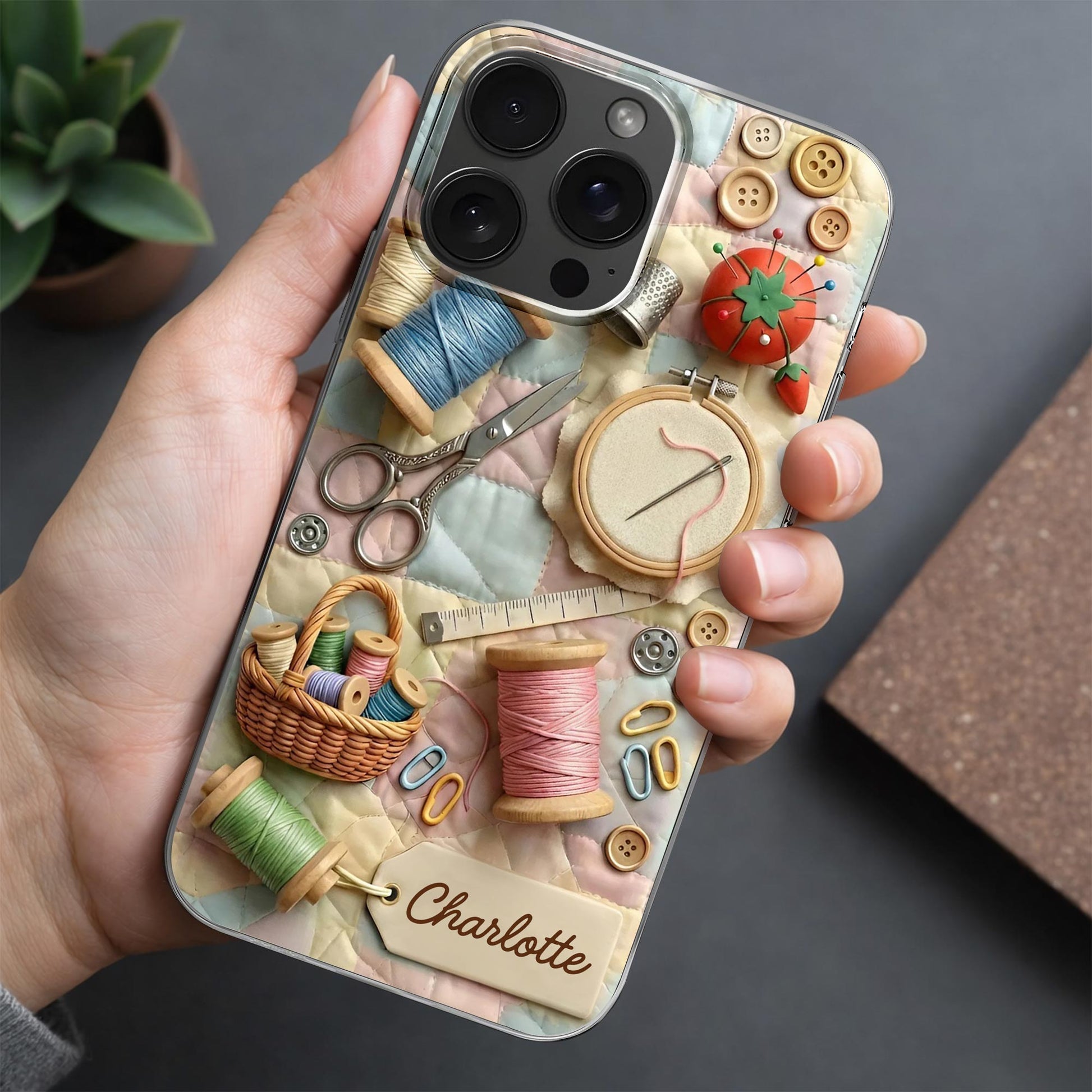 Stitching Memories With Love Personalized Quilt And Sewing Kit Tools