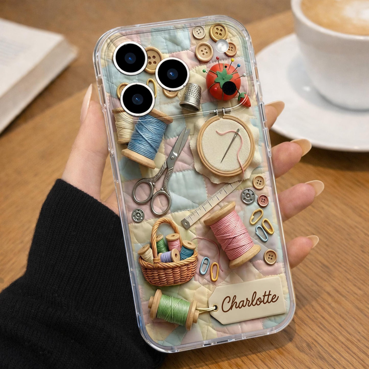 Stitching Memories With Love Personalized Quilt And Sewing Kit Tools