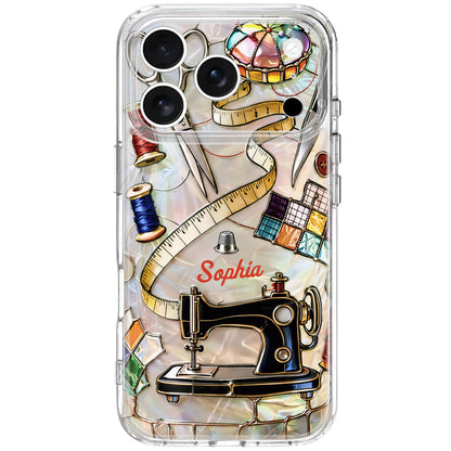 Vintage Sewing Machine and Tailor Tools Personalized Design