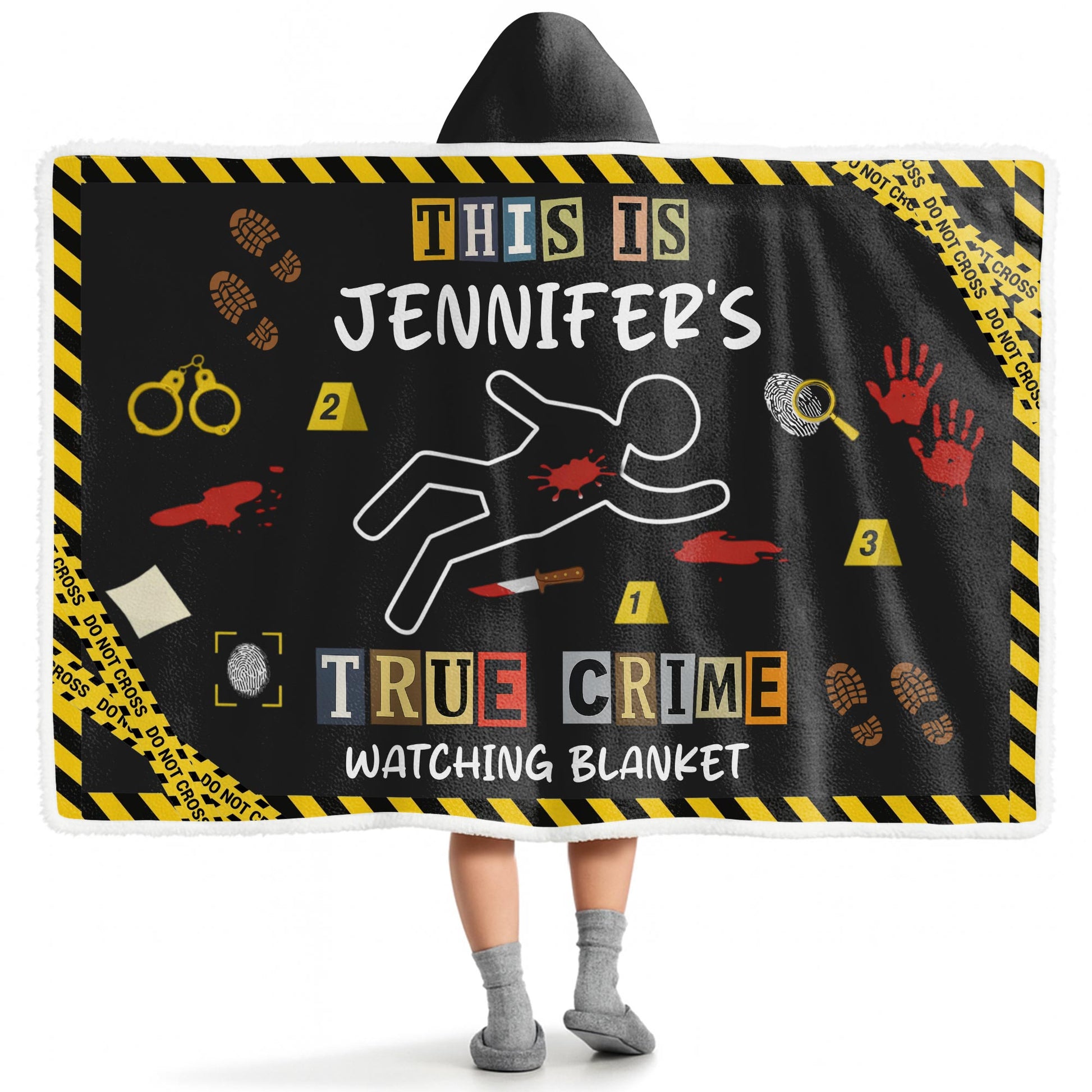 This Is My True Crime Watching Blanket