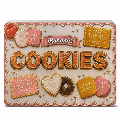 COOKIES With Eat Me Try Me And Assorted Biscuits