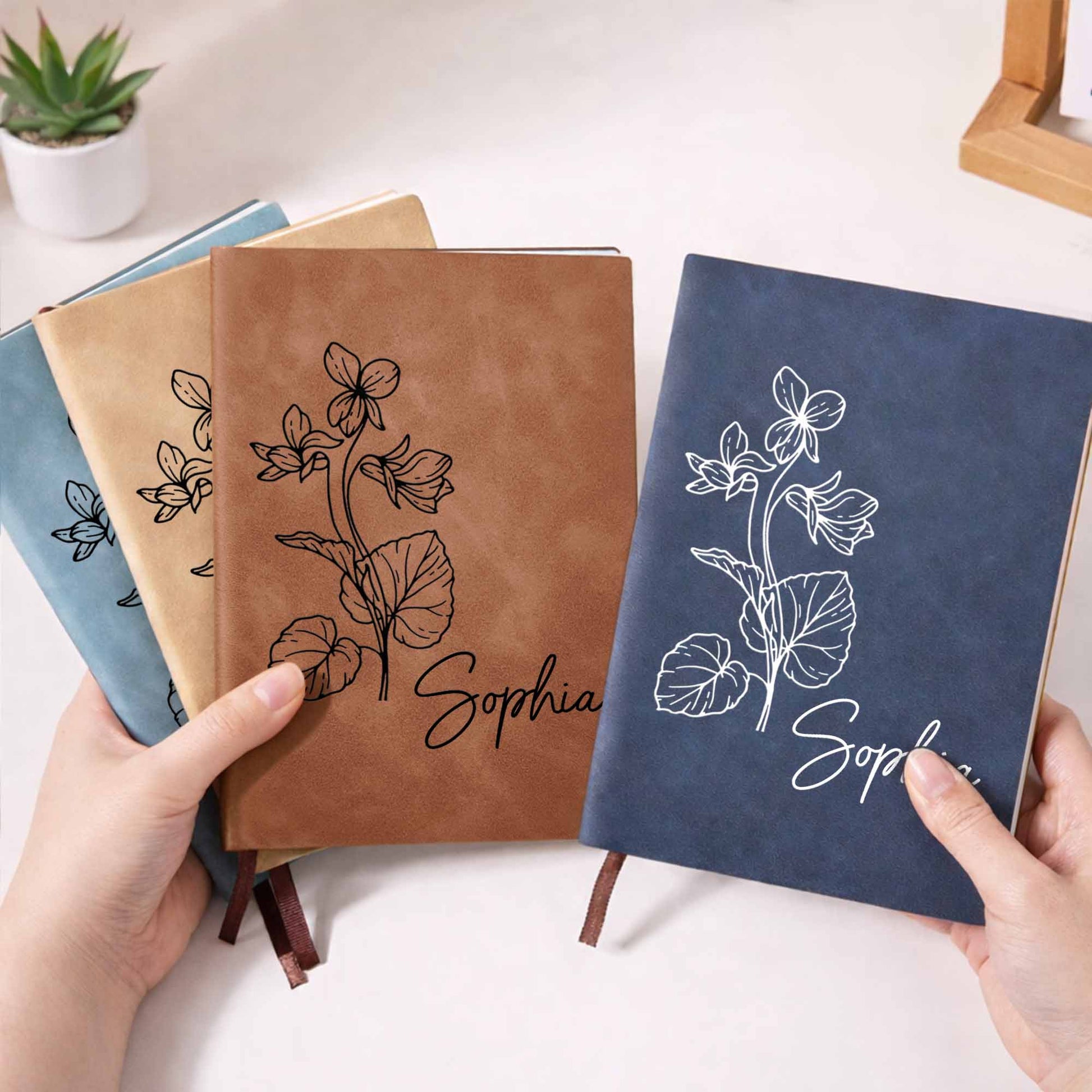 Capture Your Thoughts, Elegant Floral Design