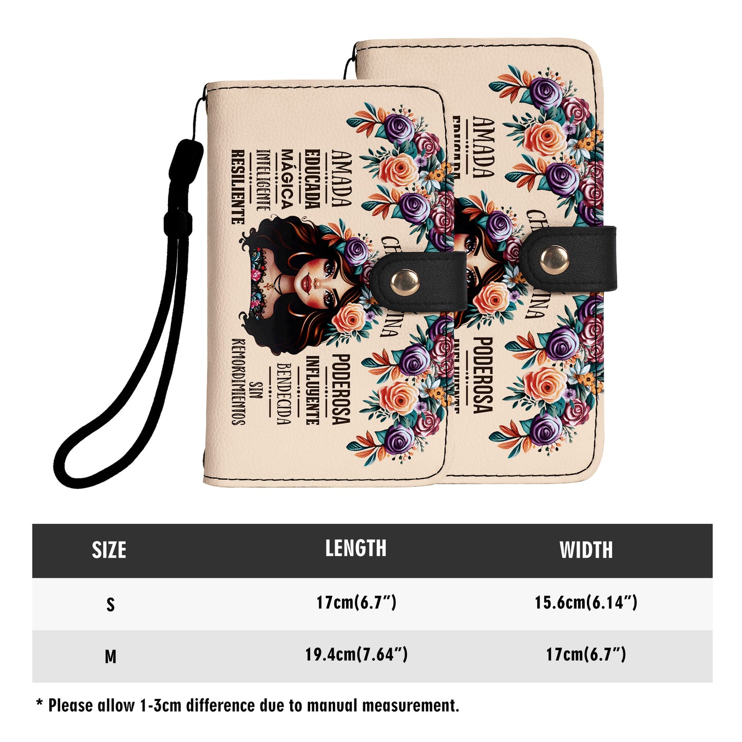 Soy Una Chica Latina - Bespoke Phone Leather Wallet - HG02PW
