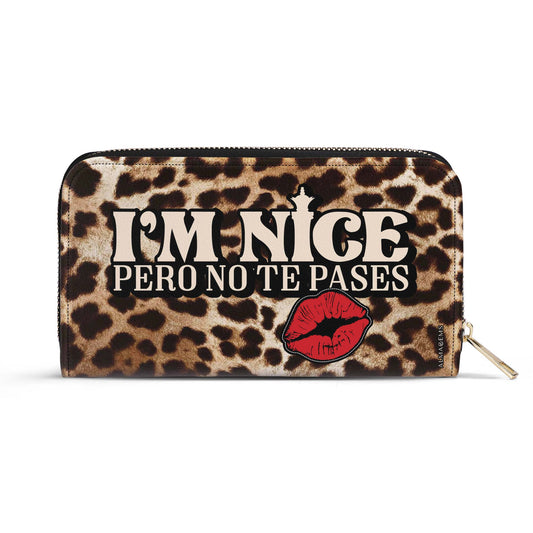 No Te Pases - Women Leather Wallet - HG18WL