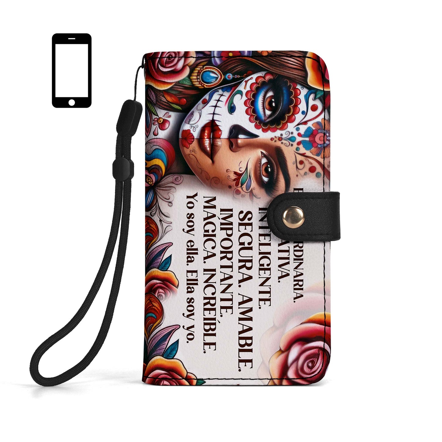 Ella Es - Bespoke Phone Leather Wallet - HG25PW
