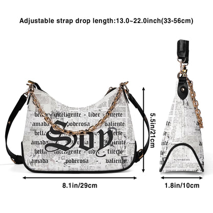Soy - Bespoke Chain Crossbody Handbag - HG35CH