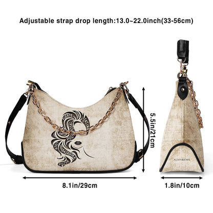 Latina Girl - Bespoke Chain Crossbody Handbag - HG36CH