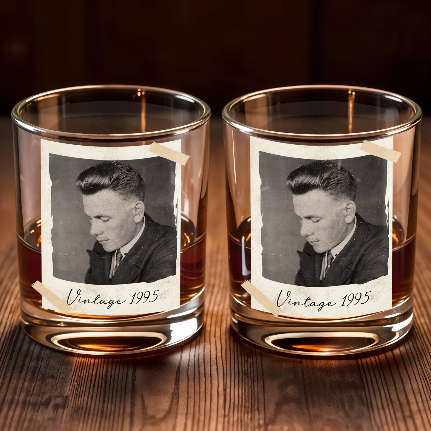 Vintage A Toast To Timeless Moments, Photo And Tape