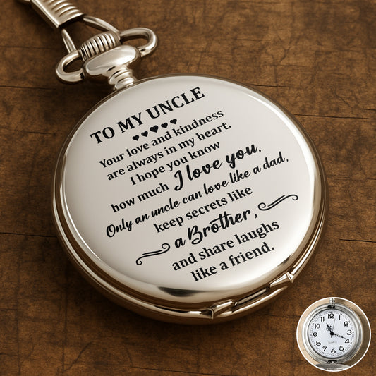 To My Uncle Your Love And Kindness Hearts And Swirls