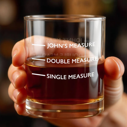 Single Measure, Double Measure, Enjoy Your Drink