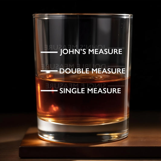 Single Measure, Double Measure, Enjoy Your Drink