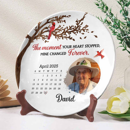 The Moment Your Heart Stopped, Mine Changed Forever, Bird and Tree Branches