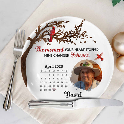 The Moment Your Heart Stopped, Mine Changed Forever, Bird and Tree Branches