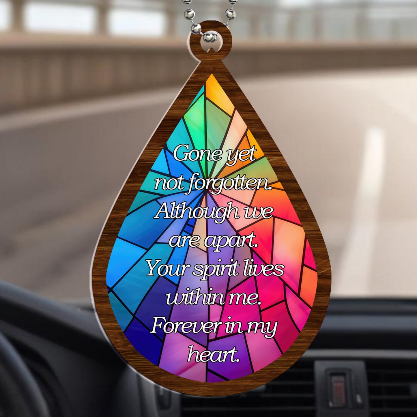 Gone Yet Not Forgotten, Your Spirit Lives Forever Acrylic Ornament