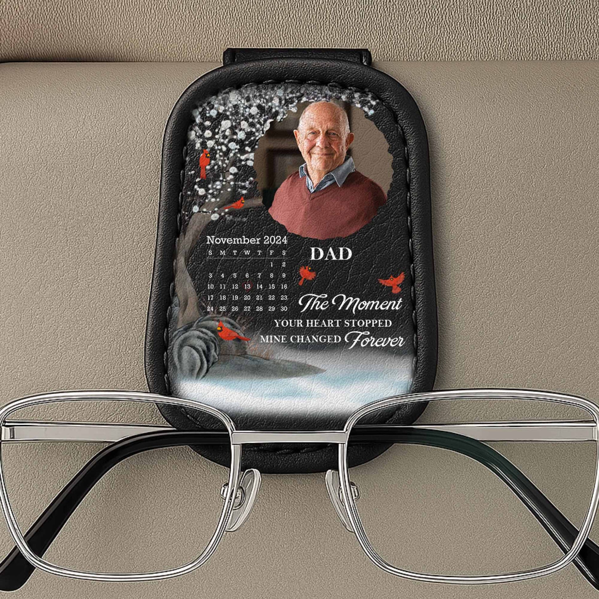 The Moment Your Heart Stopped, Custom Memorial Design With Heartbeat